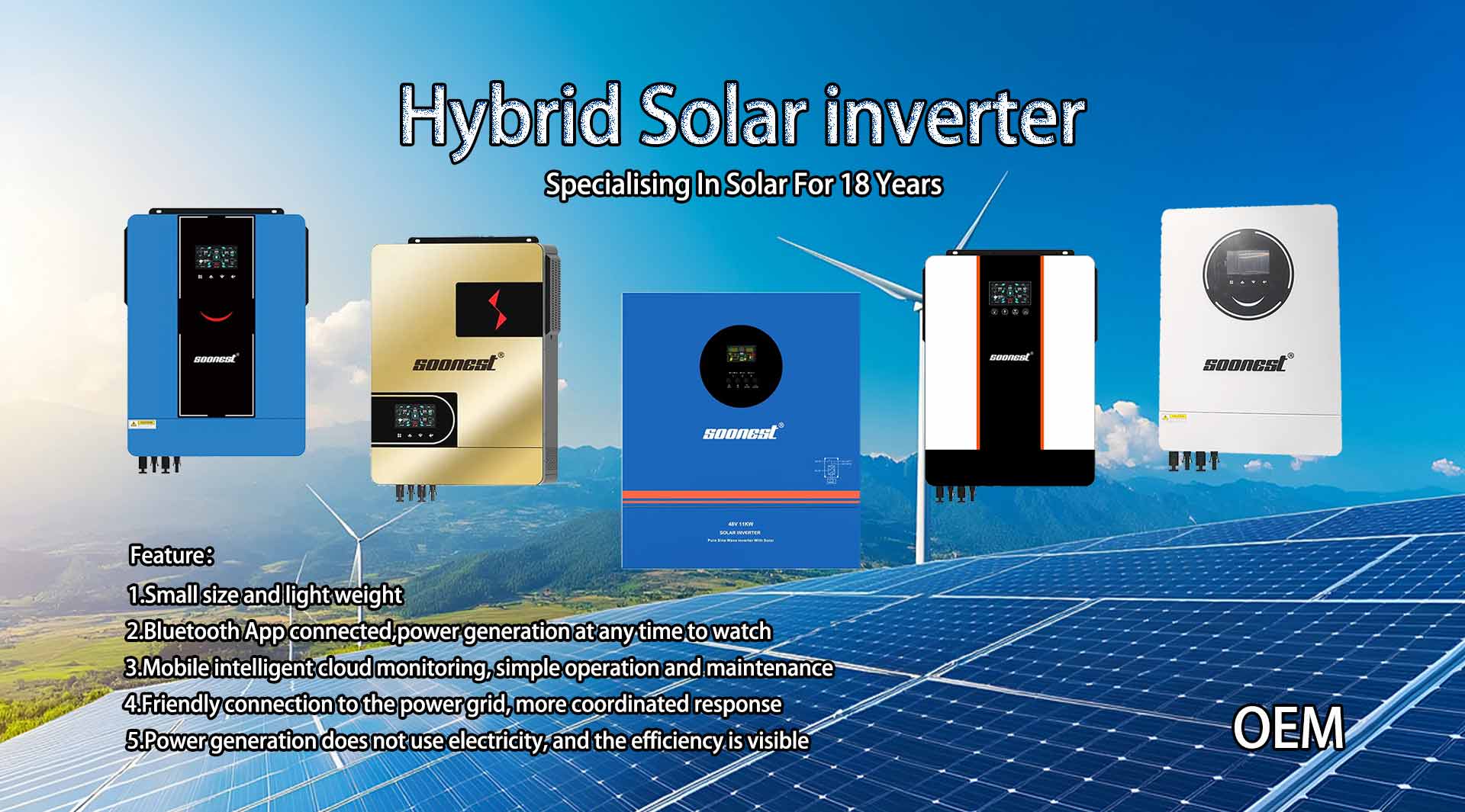 Solar Power Systems & Components Manufacturer | Soonest