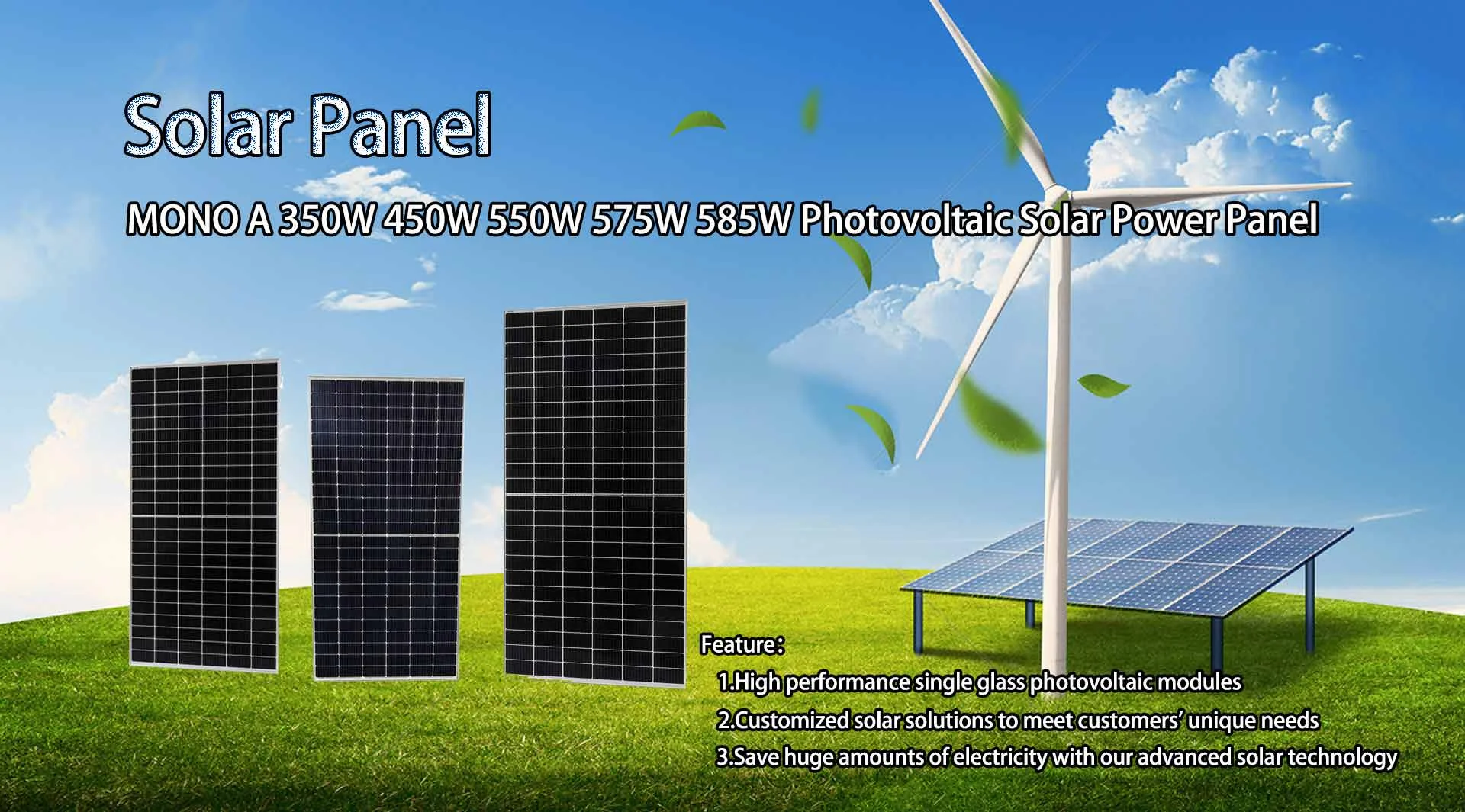 Solar panels