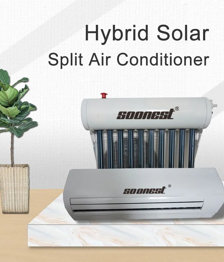 ACDC tube à vide climatiseur solaire-climatiseur grille hybride