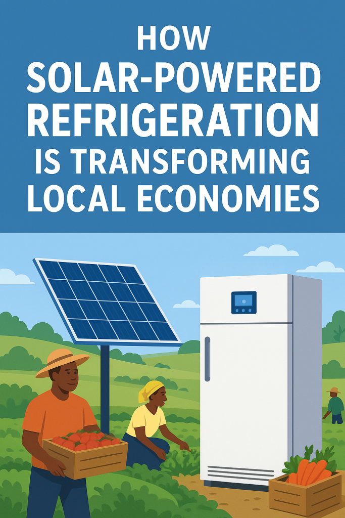 How solar powered refrigeration is transforming local economies