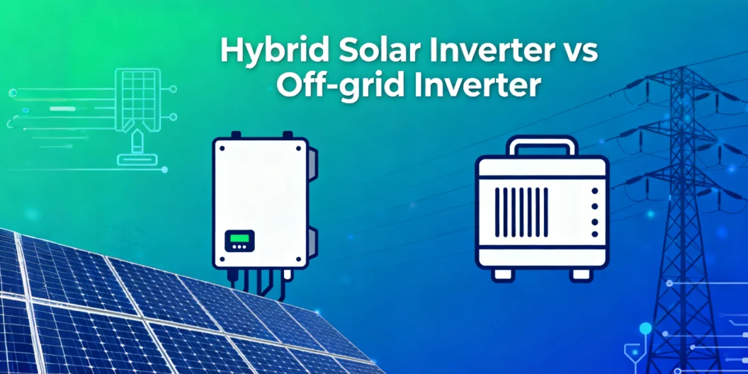Pros & Cons、 Hybrid Solar Inverter vs Off-grid Inverter
