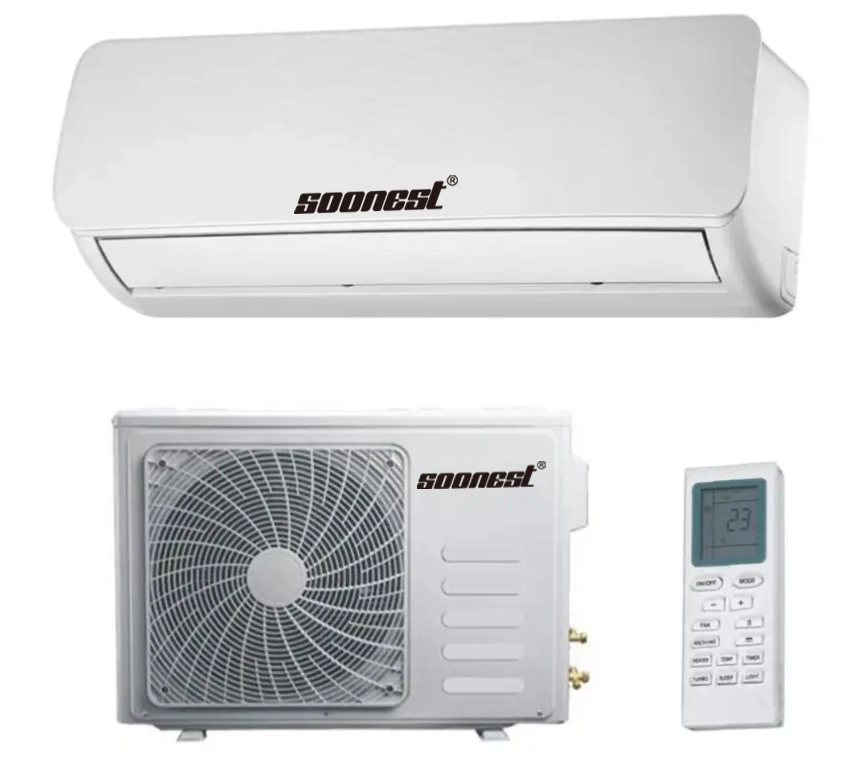 AC DC Solar Air Conditioner 48V To 110V 220V- Hybrid Grid With Solar Panel