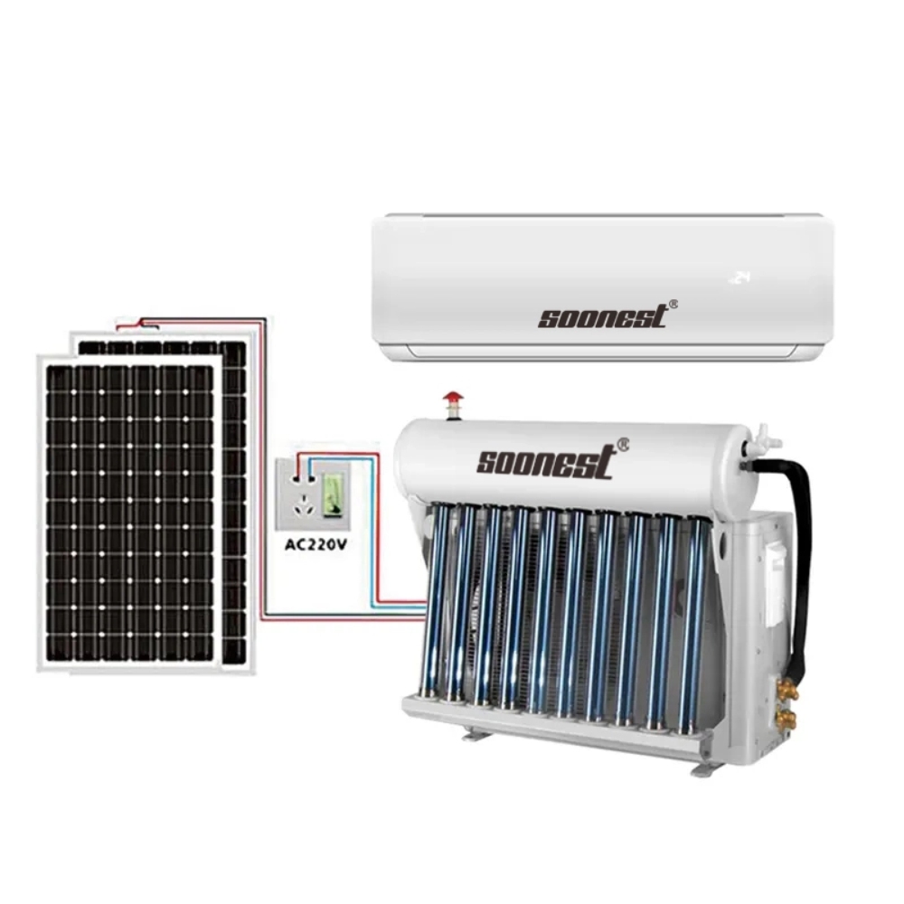 AC DC Vacuum Tube Solar Air Conditioner – Hybrid Grid Air Conditioner
