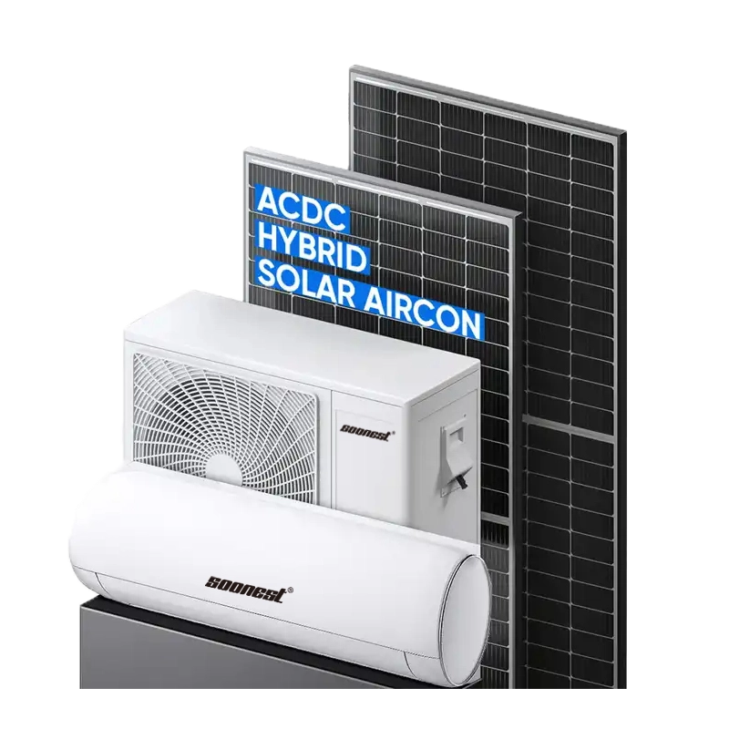 The AC DC Solar Air Conditioner 48V To 110V 220V- Hybrid Grid provides a brilliant technical fix for these exact hurdles