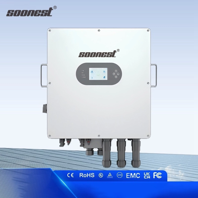 3.6kW–10kW IP65 Single-Phase Hybrid Solar Inverter On-Grid & Off-Grid, 220V